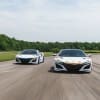 Acura NSX Time Attack 1 and 2 Vehicles