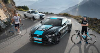 Ford ย้อนรำลึกความหลังด้วยทีมงานแข่งจักรยาน Blue Sky