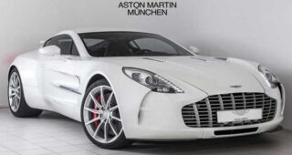 ประกาศขายรถสปอร์ต Aston Martin One-77 มือสองที่ตลาดกลางแล้ว