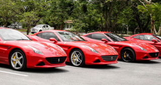 ลงตัว! เอเย่นต์ไทยนำเข้า Ferrari California มาขายแล้วพร้อมโฆษณาที่อยุธยา