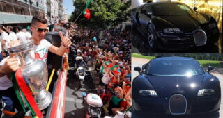 ให้ตัวเอง! โรนัลโด้จัดหนัก "Bugatti Veyron Grand Sport" หลังคว้าแชมป์ยูโร