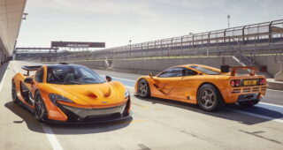 อย่างโหด! โชว์ตัว McLaren F1 GTR และ P1 XP ก่อนการแข่งในสนาม