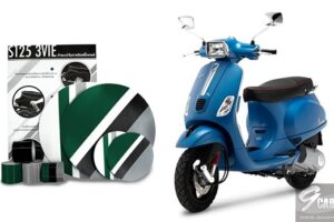 เปิดตัว Vespa S 125 3Vie Matt Series สีน้ำเงินด้าน Azzurro Levanzo