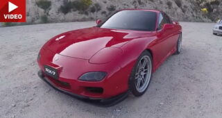 แอบถ่ายรถสปอร์ตสุดเก๋า “Mazda RX-7 FD” กำลังกว่า 400 แรง