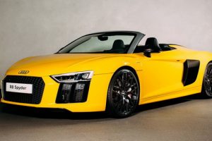 Audi จัดให้เปิดให้สั่งจองรถสปอร์ตแบบ “R8 Spyder” แล้ว