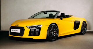 Audi จัดให้เปิดให้สั่งจองรถสปอร์ตแบบ “R8 Spyder” แล้ว