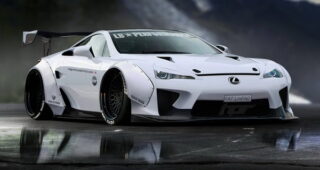 Liberty Walk โชว์ชุดแต่งแบบสปอร์ตของ “Lexus LFA” เรียบร้อยแล้ว