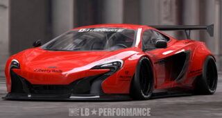 Liberty Walk เปิดตัวชุดแต่งแบบดุดันของ "McLaren 650 S" แล้ว