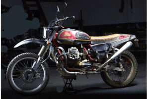 Moto Guzzi V65 TT Custom "สิงห์ถึกทะเลทราย"