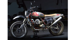 Moto Guzzi V65 TT Custom "สิงห์ถึกทะเลทราย"