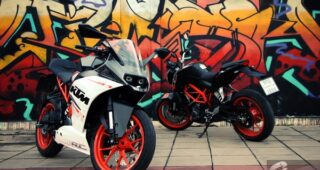 รีวิว KTM Duke 250, RC 250 2 คู่หูคลาส 250cc ค่ายส้ม สูบเดี่ยวขี่มันส์ คล่องตัว