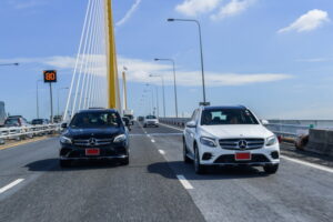 ลองควบสองพี่น้อง GL-Class Mercedes-Benz GLA250 AMG Dynamic และ GLC 250d 4MATIC AMG Dynamic ครอสโอเวอร์ และ SUV สปอร์ต จากค่ายตราดาว หล่อหรูดูดีสมสมรรถนะ