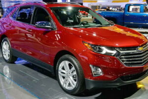 Chevrolet จัดให้เปิดตัวรถแบบ Equinox SUV ในงานที่ LA Auto Show