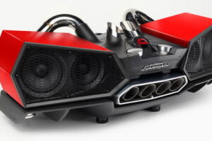 แหวกแนว ! Lamborghini เปิดตัวลำโพงสุดเจ๋งของรถแบบ Aventador