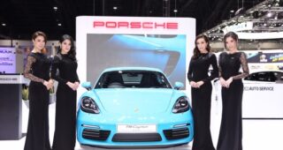Porsche 718 เคย์แมน (718 Cayman) และ คาเยนน์ เอส อี-ไฮบริด แพลตตินั่ม อิดิชั่น (Cayenne S E-Hybrid Plati-num Edition) เปิดตัวสู่สายตาสาธารณชนเป็นครั้งแรกในไทย งาน Motor Expo 2016