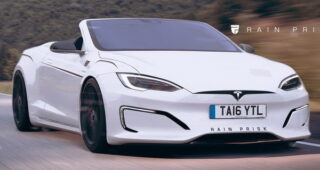 ค่ายแต่งอิสระ “RainPrisk” เปิดตัวรถรุ่นใหม่แบบ Tesla Model S