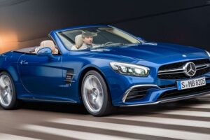 Mercedes-Benz SL เตรียมเปิดตัวแล้วในรูปแบบ 4 ที่นั่งสปอร์ต