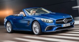 Mercedes-Benz SL เตรียมเปิดตัวแล้วในรูปแบบ 4 ที่นั่งสปอร์ต
