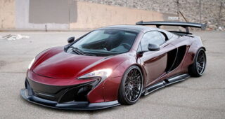 Liberty Walk จัดให้เปิดตัวรถแบบ McLaren 650S, สุดสปอร์ต