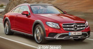 X-Tomi จัดให้เปิดตัวรถแบบ "Benz E-Class Coupe"