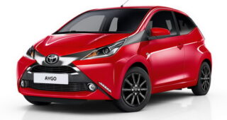 Toyota เปิดตัวรถแบบ Aygo เต็มรูปแบบ 2 โฉมใหญ่