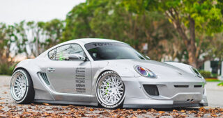 เปิดตัว Porsche Cayman รถสปอร์ตแต่งแปลกแหวกตา