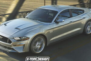 มาแปลก! X-tomi เปิดตัวรถแบบ Ford Mustang โฉมแต่งแบบ 4 ประตู