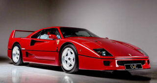 เปิดขายรถสปอร์ตมือสองของ Ferrari F40 ของ Eric Clapton แล้ว