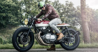 HONDA CB 750 Custom "ความลงตัวในสไตล์ Cafe racer"