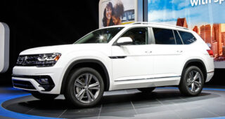 เปิดตัว Volkswagen Atlas ขนาดใหญ่ในงานที่ Detroit Auto Show