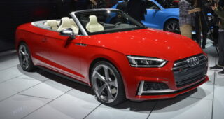 จัดให้! Audi เปิดตัว 2018 S5 Cabrio ในงานที่อเมริกา