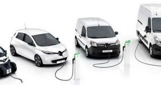 Renault เปิดตัวรถแบบพลังงานไฟฟ้าแบบใหม่มากมายหลายรุ่น