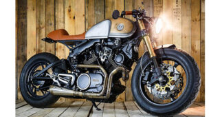 YAMAHA XV 750 Custom "ฟ้าลั่น กับ สายหมอบ"