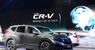 ชมภาพจริง 2017 Honda CR-V ใหม่ มี 2 เครื่องยนต์ i-DTEC และ i-VTEC รวม 4 รุ่น