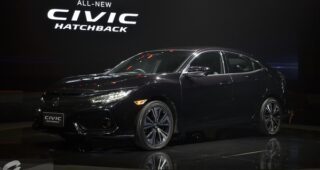 พาชมตัวจริง ทุกมุม 2017 Honda Civic Hatchback สปอร์ตเข้มเร้าใจ