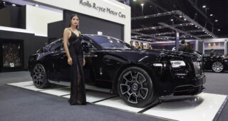 เปิดตัวครั้งแรก Rolls-Royce Wraith Black Badge ในไทย ณ Motor Show 2017