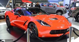 พาชม Chevrolet Corvette ใหม่ ในงาน Motor Show 2017