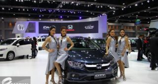 Honda จัดแสดง CR-V ใหม่ เจเนอเรชั่นที่ 5 เป็นไฮไลท์ ในงานมอเตอร์ โชว์ ครั้งที่ 38 พบกับยนตรกรรมฮอนด้ามากถึง 12 รุ่น ที่นำมาจัดแสดงภายในงาน พร้อมรับข้อเสนอสุดพิเศษอีกมากมาย