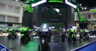 Kawasaki จัดทัพรถ Big Bike อวดโฉมในงาน Motor show 2017