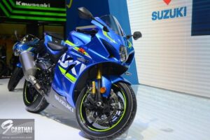Suzuki จัดหนัก 3 โมเดล 5 รุ่นย่อย พร้อมดึง Iannone โชว์ตัวร่วมกับ GSX-RR ใน Motor Show 2017