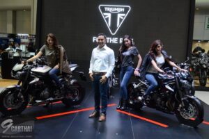 ALL NEW TRIUMPH STREET TRIPLE RS ดึงทุกสายตาในงาน MOTOR SHOW 2017
