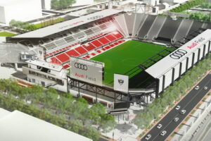 Audi จัดหนักปรับปรุงสนามฟุตบอลของ “DC United”