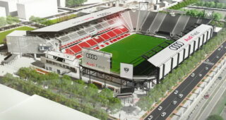 Audi จัดหนักปรับปรุงสนามฟุตบอลของ “DC United”