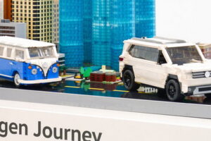 Volkswagen เปิดตัว LEGO รถจำลองในงานที่สหรัฐอเมริกา