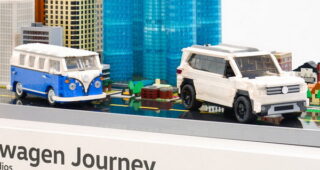 Volkswagen เปิดตัว LEGO รถจำลองในงานที่สหรัฐอเมริกา