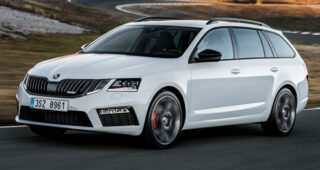 Skoda จัดให้! เปิดตัวรถรุ่นใหม่ไฟกระพริบ “Octivia RS”