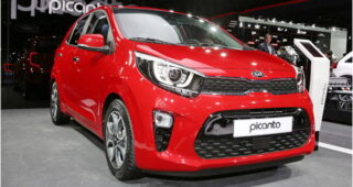 KIA Picanto เปิดตัวแล้วเช่นกันในงานที่ Geneva Auto Show