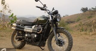 รีวิว Triumph Street Scrambler ย้อนตำนาน Jurassic World ขี่สแครมเบลอร์ ใหม่ ล่า Raptor