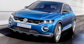 มาจนได้! เปิดตัวรถแบบ Volkswagen T-Roc Concept เรียบร้อยแล้ว