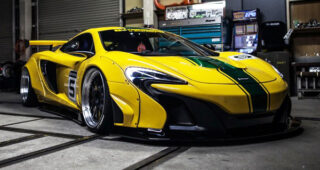 จัดให้! เปิดตัวรถสปอร์ตแบบ McLaren 650S ออกแบบโดย Liberty Walk